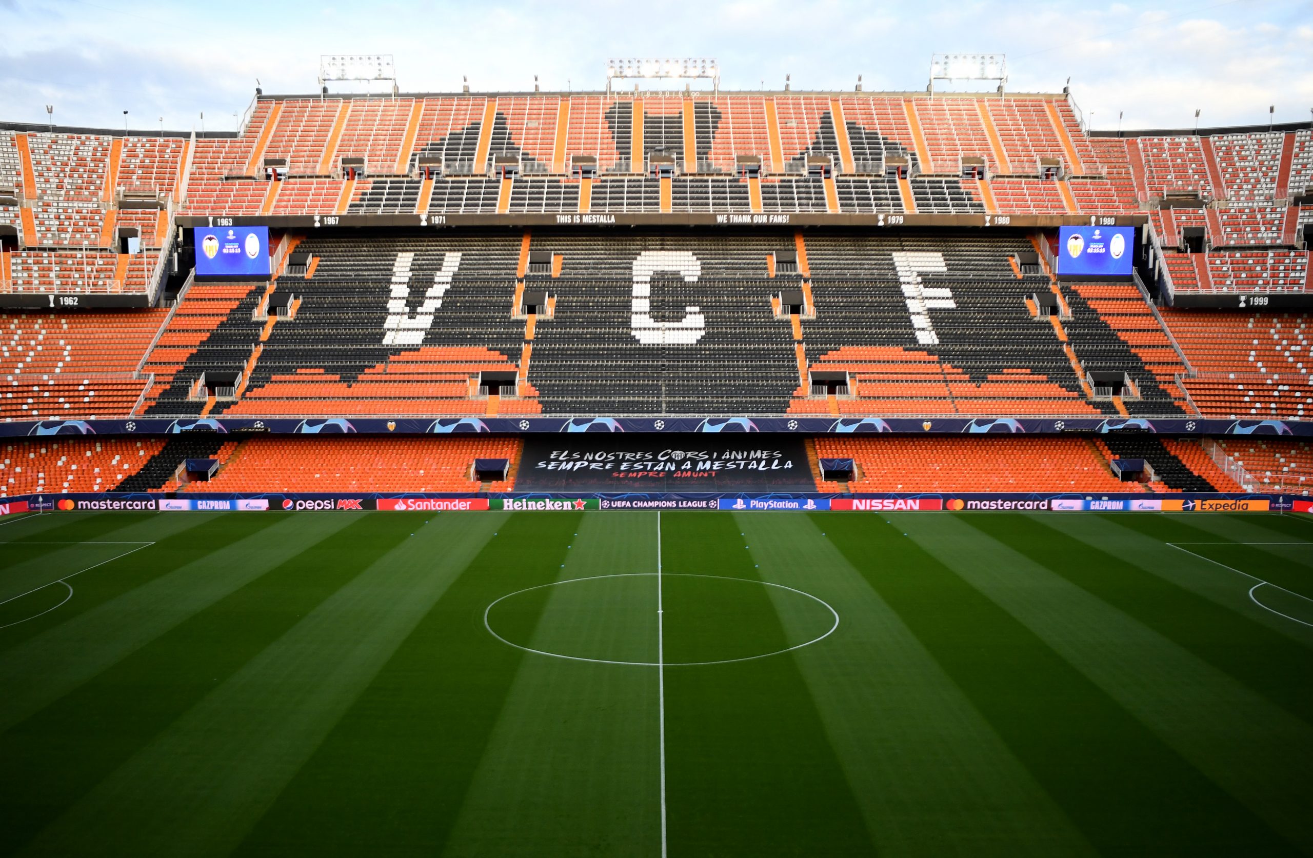 Al momento stai visualizzando Valencia, stop prolungato per lo stadio causa Coronavirus?