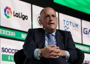 Scopri di più sull'articolo Tebas avvisa la Liga: “Servono 490 milioni di euro per concludere la stagione”