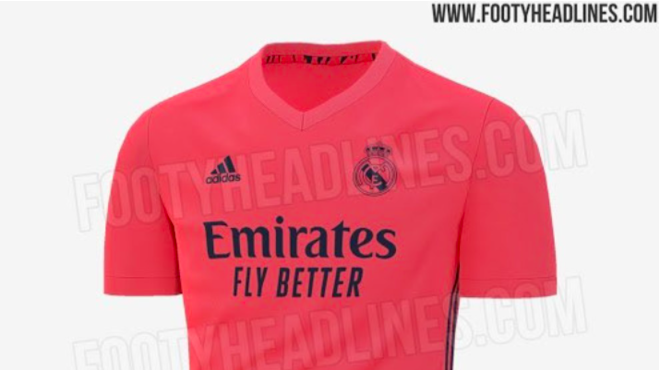 Al momento stai visualizzando Real Madrid, la maglia away 2020/21 potrebbe essere rosa: le immagini