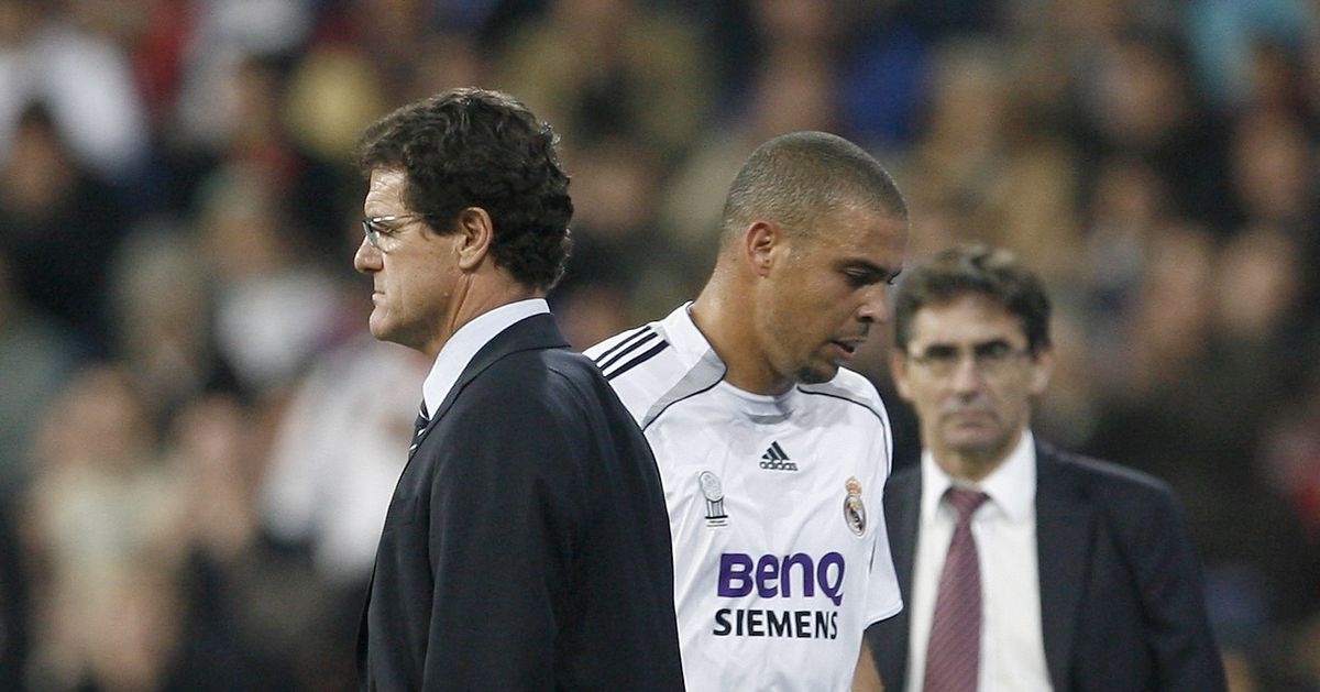Al momento stai visualizzando Ronaldo e le turbolenze con Capello: “Voleva che mi pesassi ogni giorno”