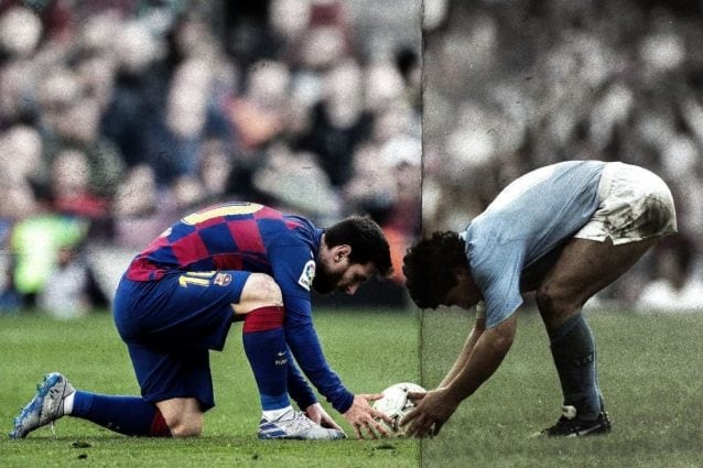 Al momento stai visualizzando Il messaggio di Messi dopo la morte di Maradona